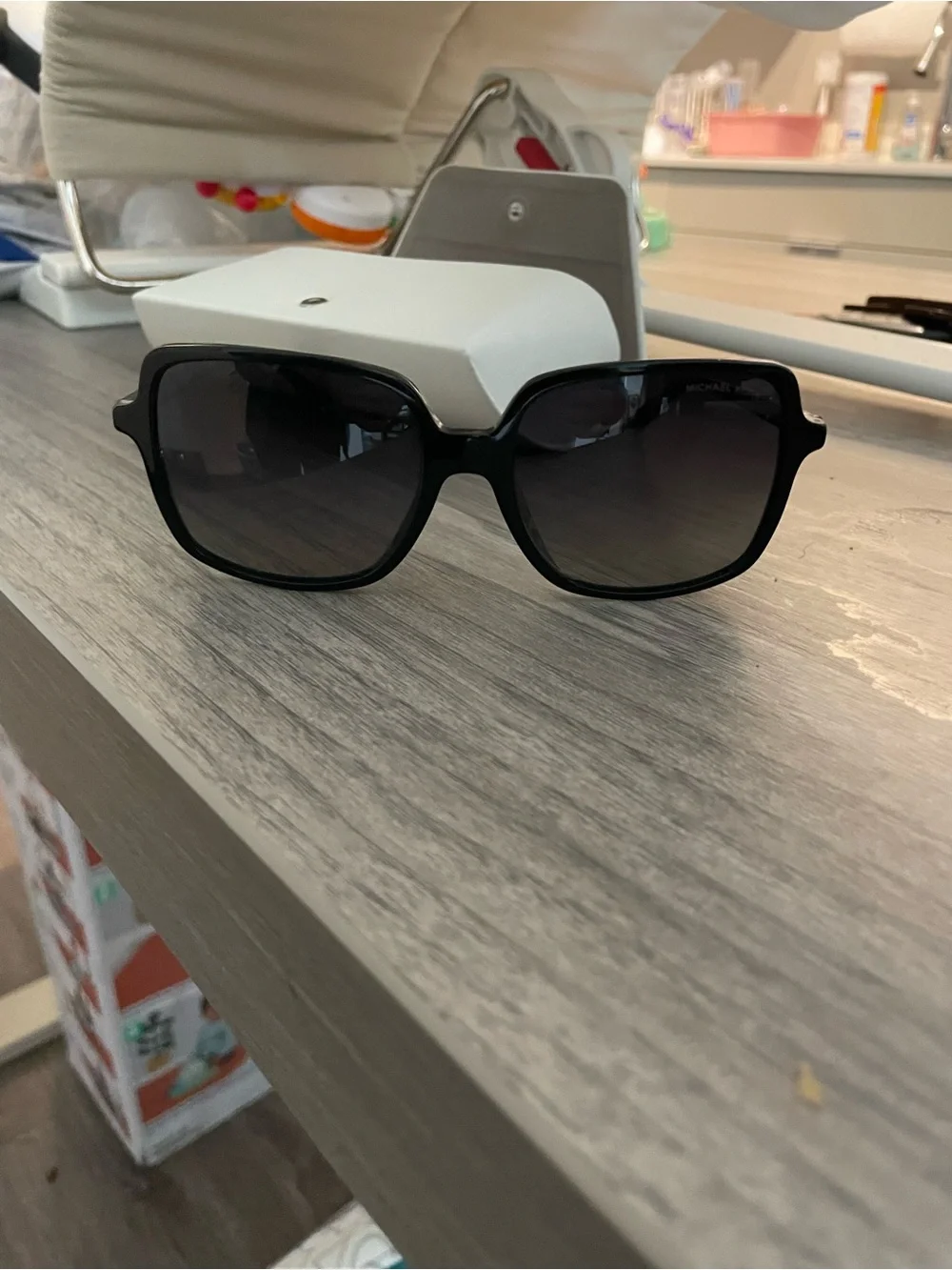 Michael Kors Black Gradient Lens Women's Sunglasses